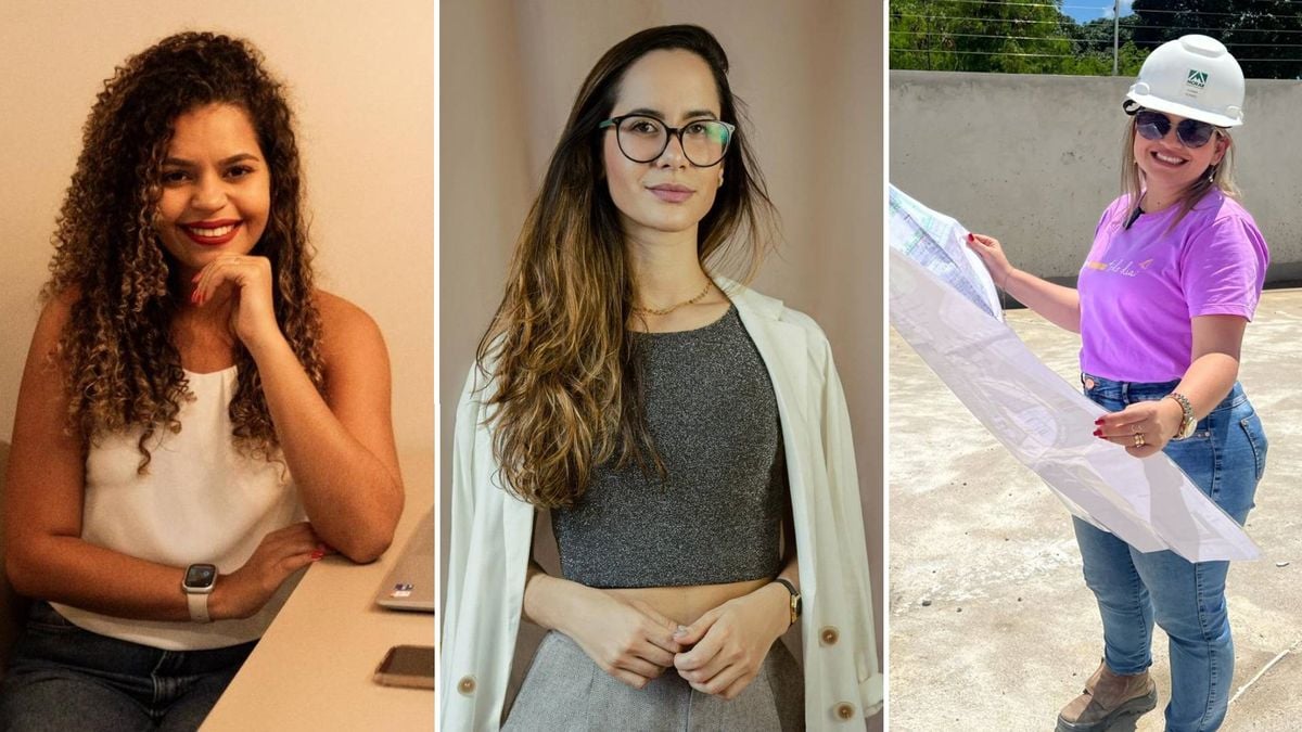 Thais Roseno, Aline Chisté e Luana Gomes: mulheres conquistam cada vez mais espaço no mercado imobiliário