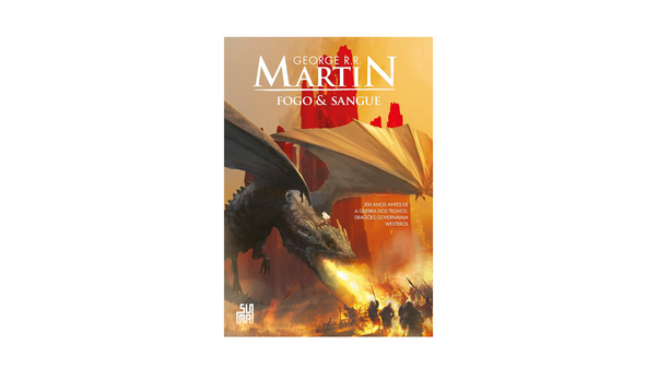 Entretenha-se com o último livro de ficção lançado de George Martin. Crédito: Divulgação