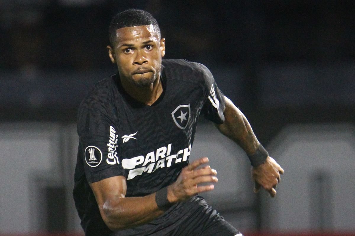 Junior Santos marcou o gol que garantiu o Botafogo na fase de grupos da Libertadores