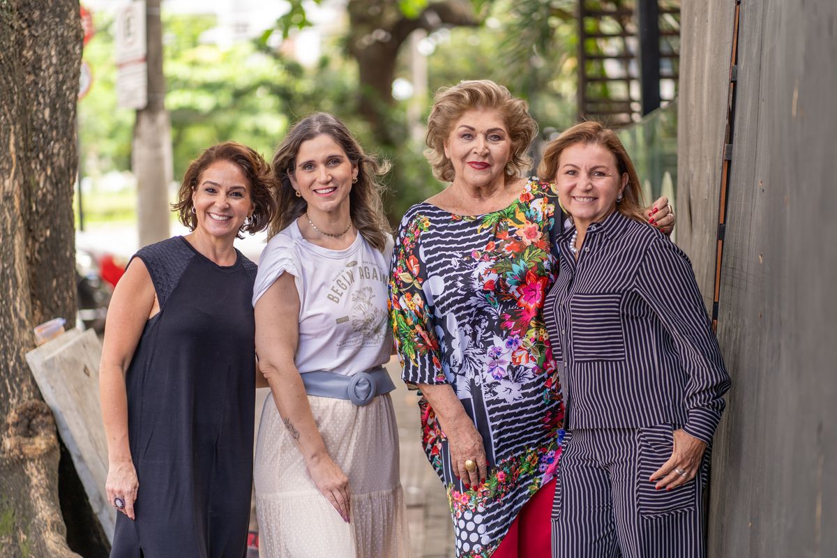 Michele Carasso, Fabi De Nadai, Regina Pagani e Lívia Ferolla