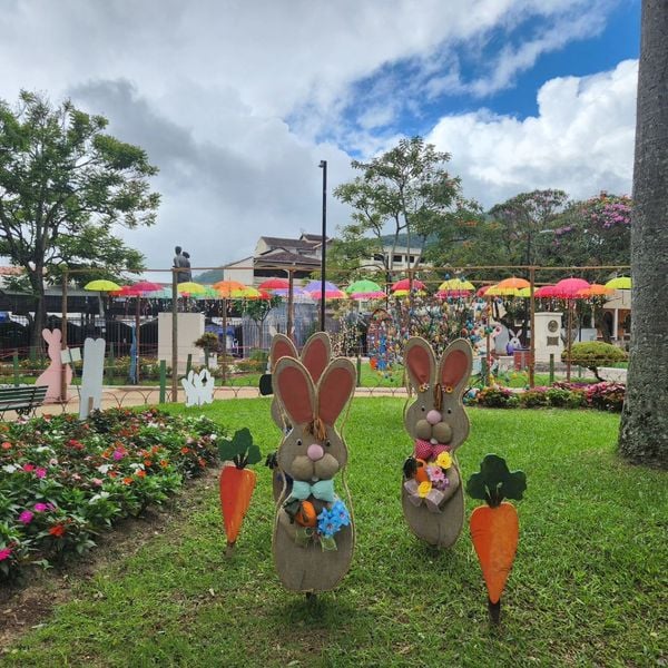 Vila de Páscoa em Domingos Martins por Reprodução/Instagram/@prefeituradedomingosmartins