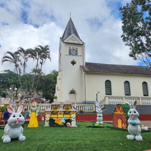 Vila de Páscoa em Domingos Martins por Reprodução/Instagram/@prefeituradomingosmartins