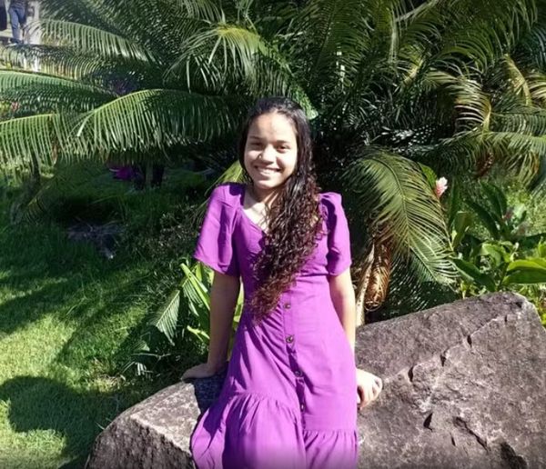 Família descobriu há 1 ano tumor na cabeça de Isabely