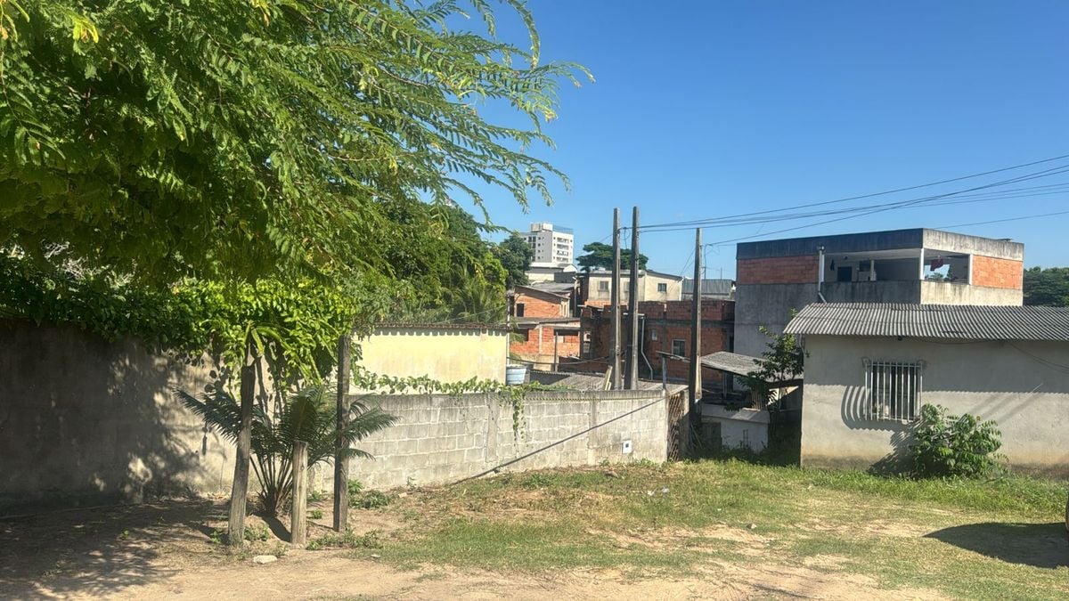 Casa onde aconteceu o ataque do cão, em Linhares