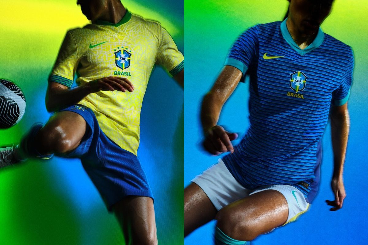 Nike divulga novos uniformes da Seleção