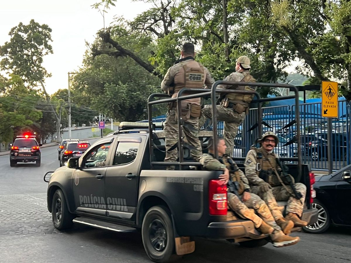 PF faz operação no ES para prender criminosos ligados à facção do RJ  por Polícia Federal 