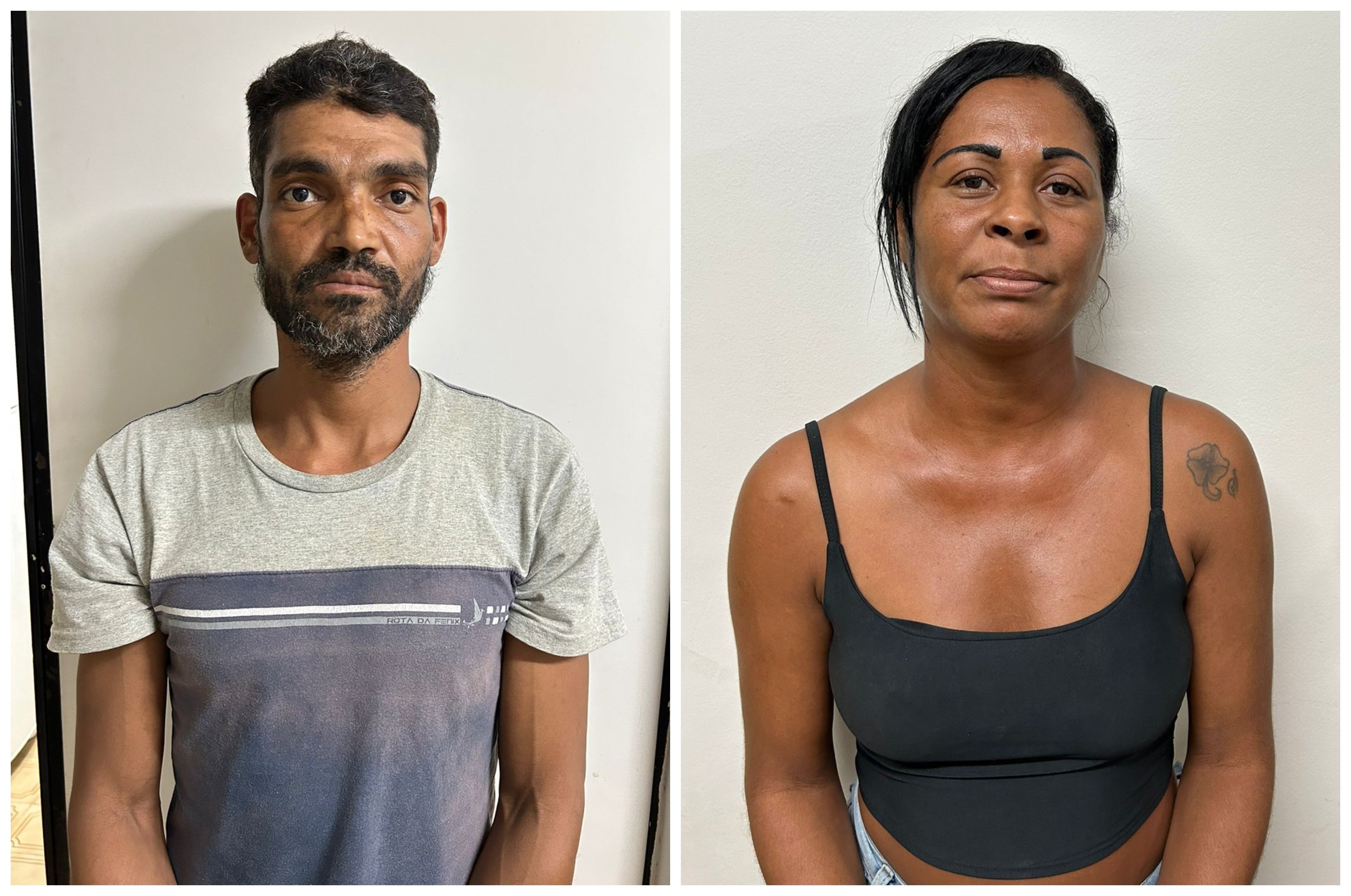 Foram presos: Lucas Xavier dos Santos, de 37 anos, e Simone Ferreira Camilo, de 39 anos. De acordo com as investigações, o casal estava bebendo com Adilson de Jesus Bispo antes do crime