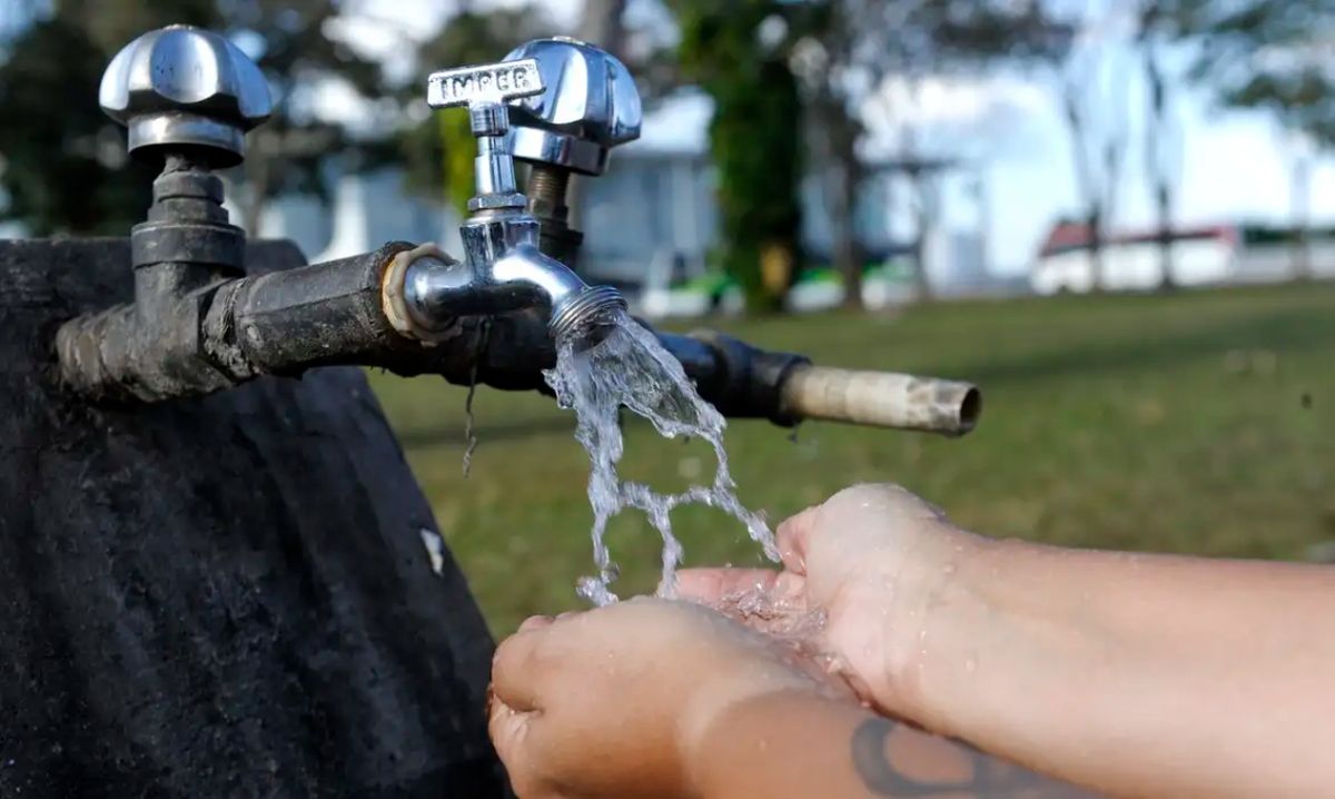 Água potável, água encanada, água