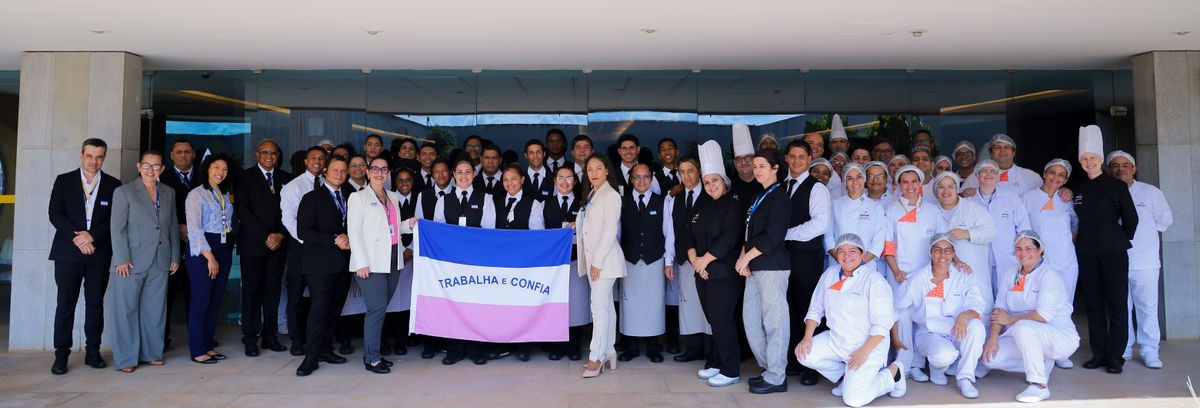 Delegação do Senac-ES representou a gastronomia capixaba em Brasília. Crédito: Divulgação/Senac-ES