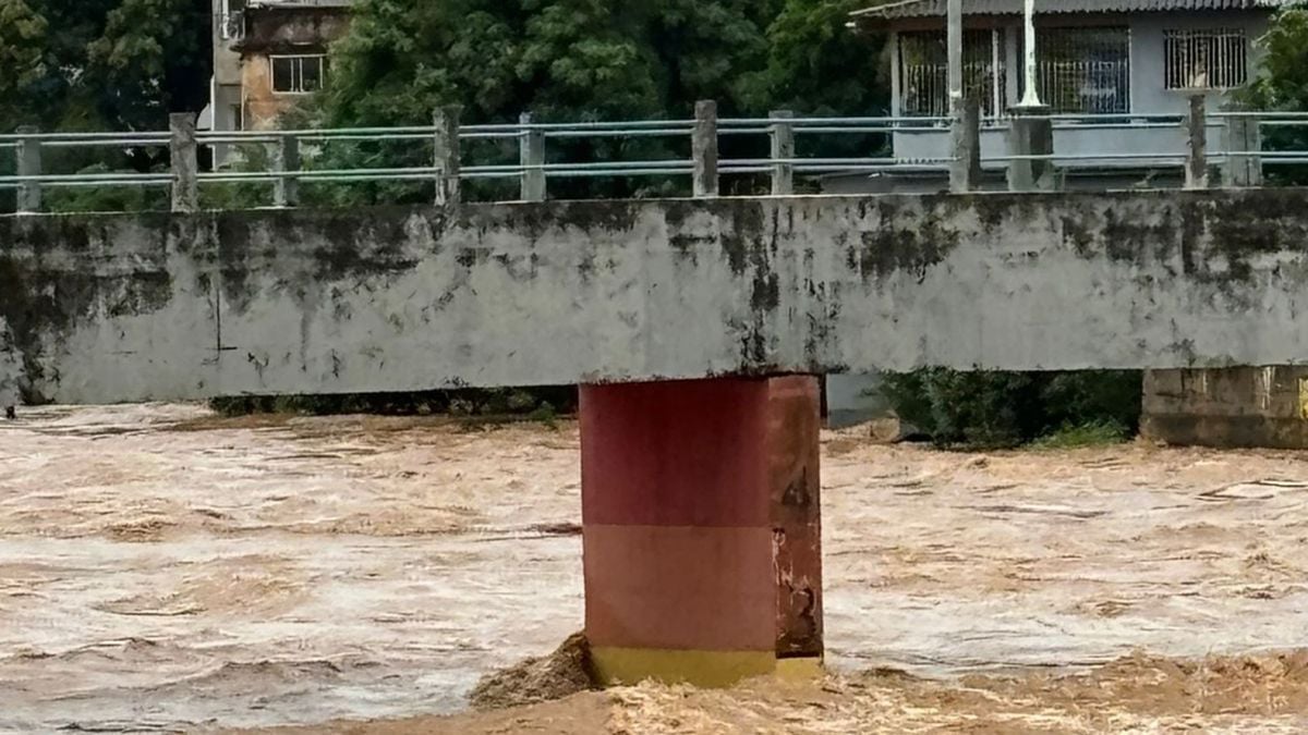 Chuva no ES: Rio Itapemirim sobe com velocidade e prefeitura de Cachoeiro faz alerta