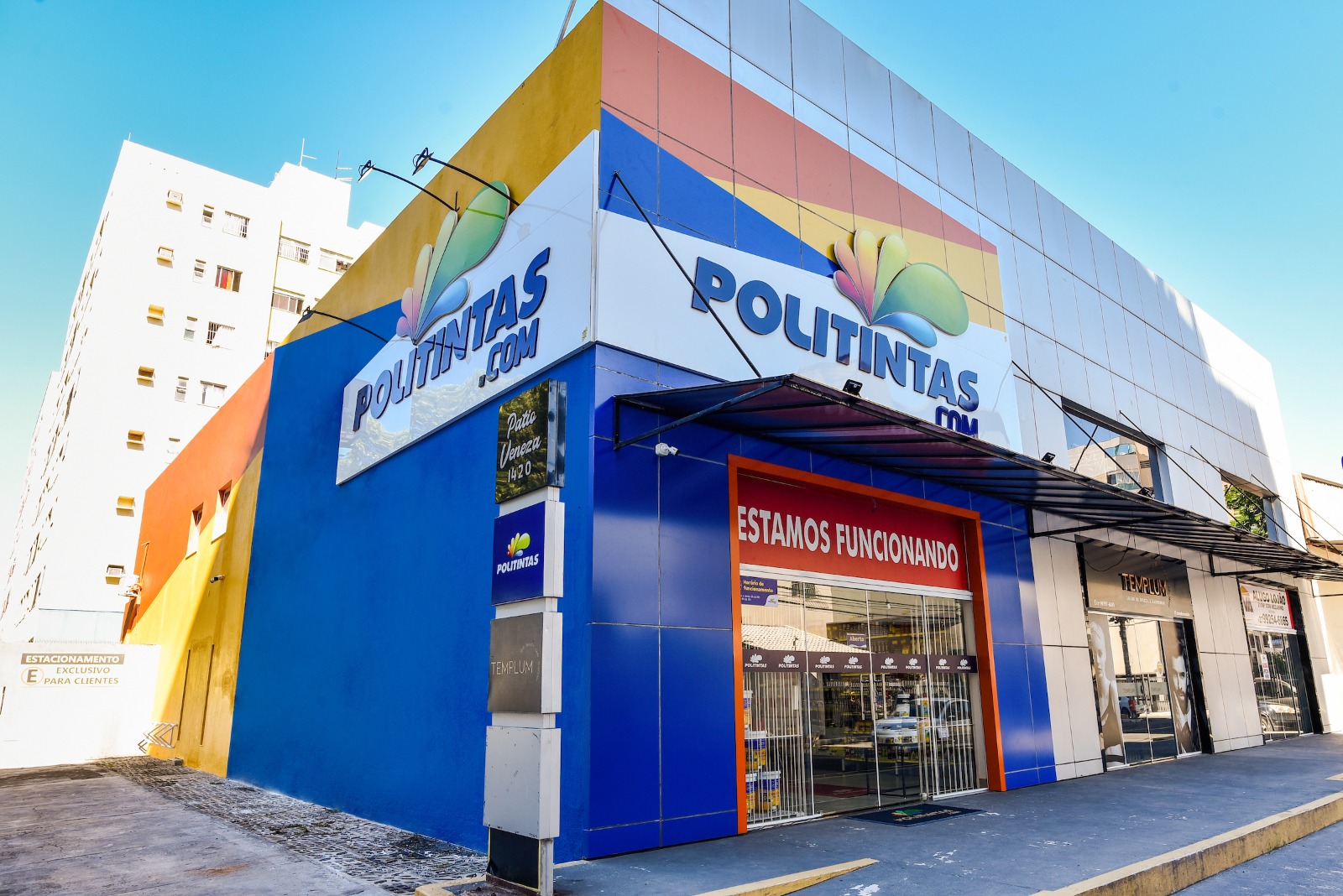 A nova loja está localizada no coração do bairro, na Rua Carlos Martins. Lá, o consumidor encontra tudo o que precisa para pintar a casa, o ambiente de trabalho, o piso, o muro, e muito mais