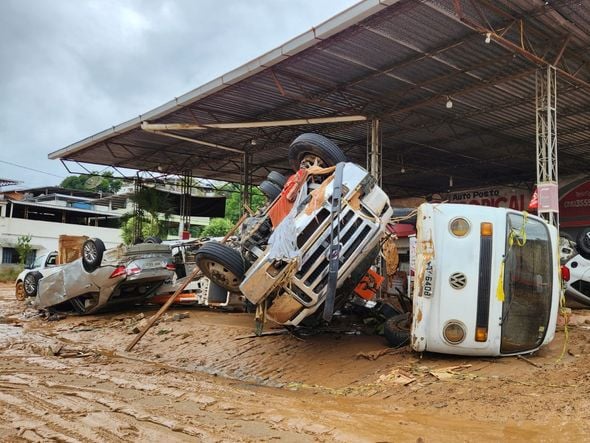 Chuva no ES: cenas do rastro de destruição em Mimoso do Sul por Fernando Madeira