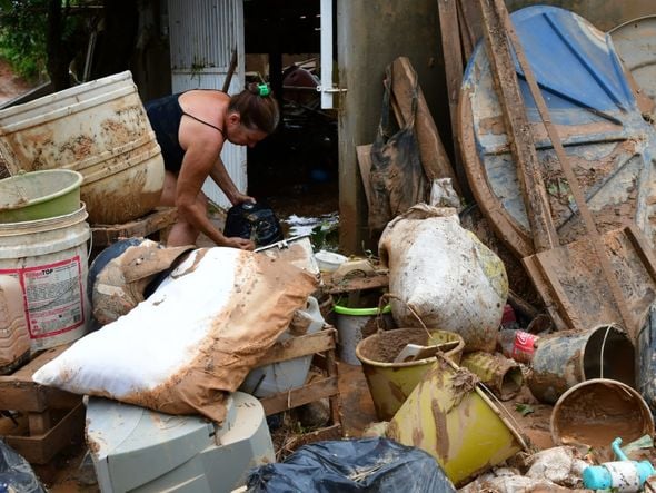 Chuvas provocam destruição em Mimoso do Sul por Fernando Madeira