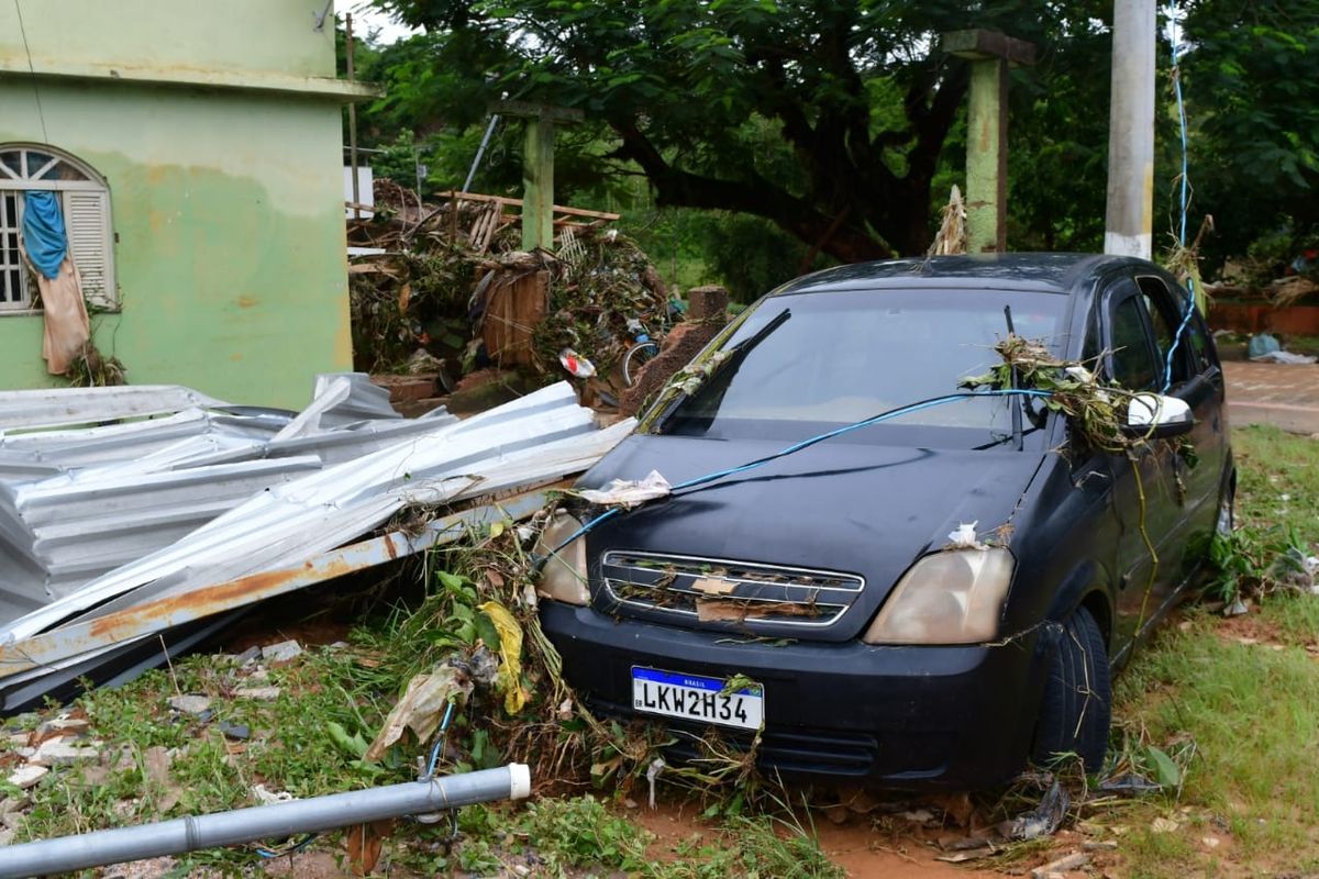 Chuvas provocam destruição em Mimoso do Sul por Fernando Madeira
