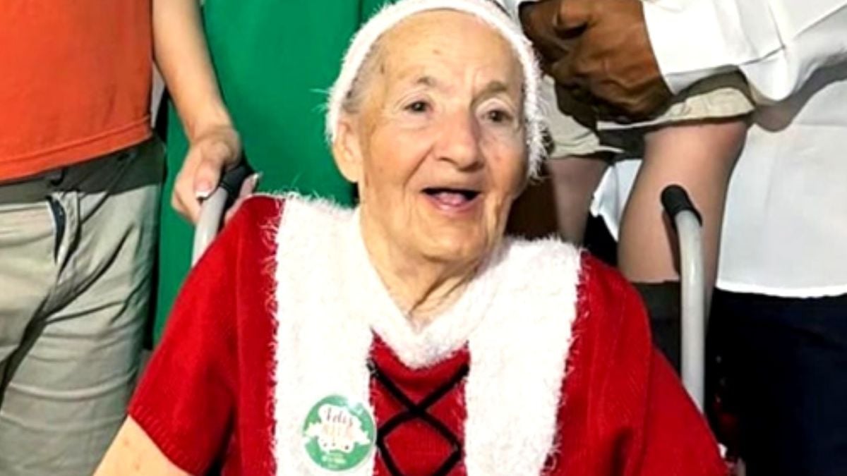 Clara Trede, de 87 anos, morreu afogada dentro do quarto durante o temporal