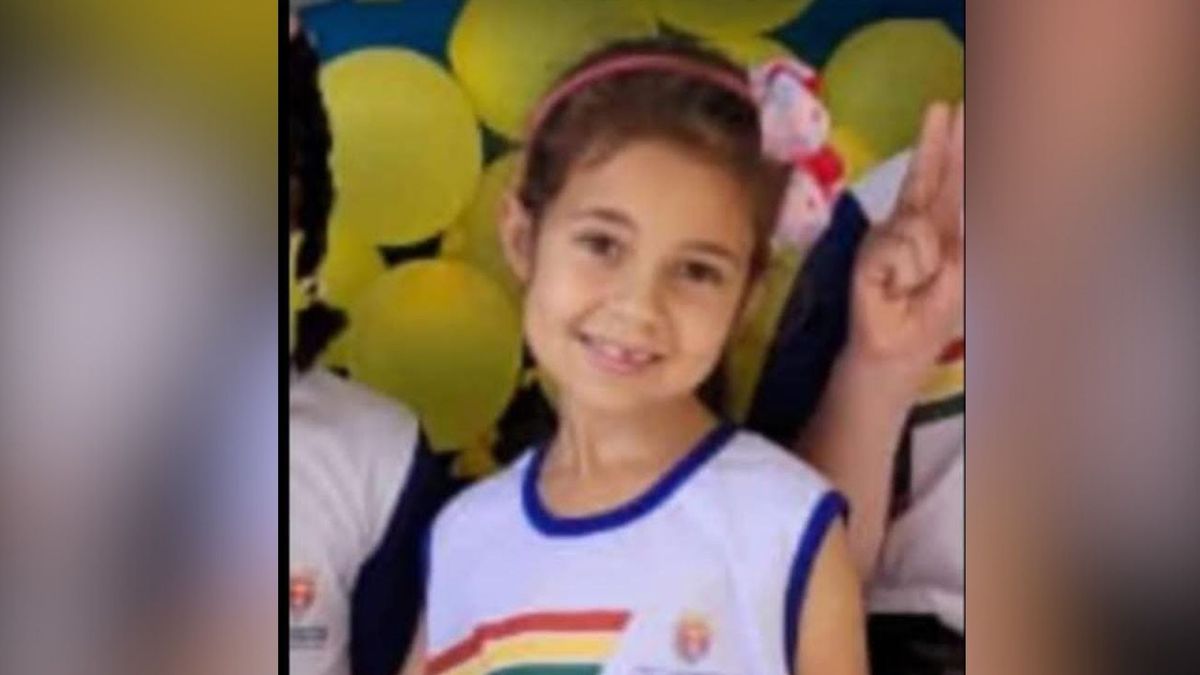 Heloisa Cornélio Pastor, de 8 anos, morreu durante as fortes chuvas que atingiram Mimoso do Sul. 