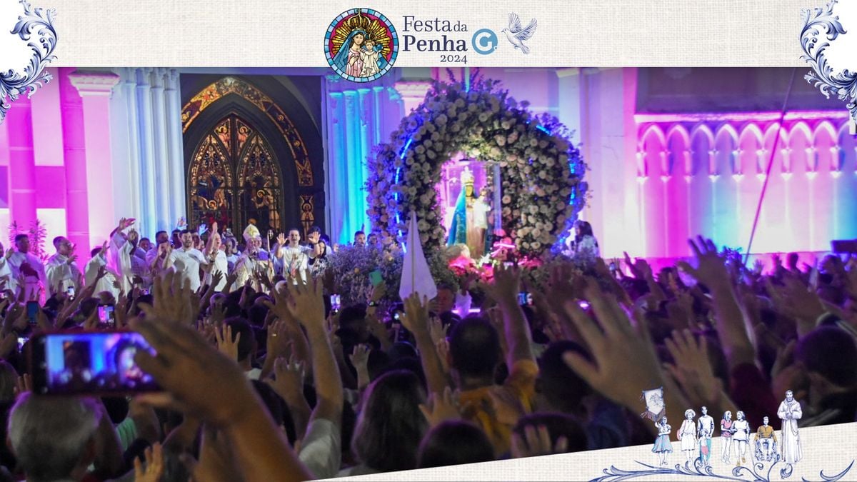 Evento que reúne milhares de fiéis em procissão da Catedral de Vitória à Prainha, em Vila Velha, terá transmissão pelo site e pelas redes sociais de A Gazeta, neste sábado (6)