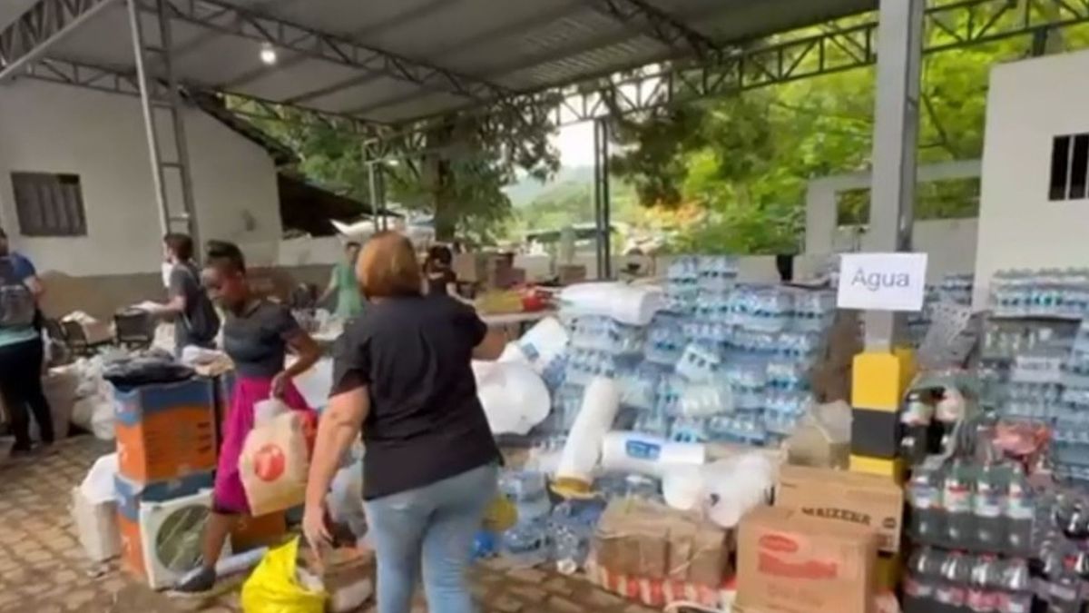 Voluntários em Mimoso do Sul
