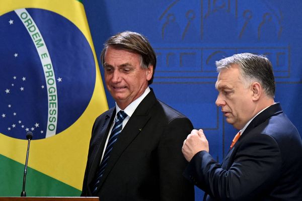 Bolsonaro e Orbán em encontro em 2022