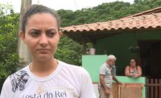 Lavradora Raiane Ferreira dos Santos, conta que comunidade nunca mais será a mesma depois da tragédia que vitimou mãe e filho devido às chuvas no Sul do Espírito Santo