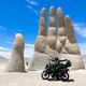 A capixaba Luciana Patez já rodou mais de 100 mil km de moto no Brasil e América do Sul