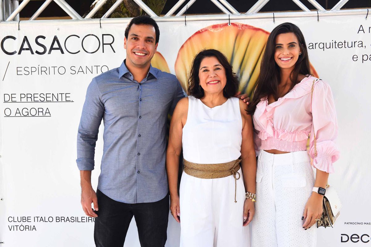 Cesar Mocelin, Rita Tristão e Mariana Scaramussa 