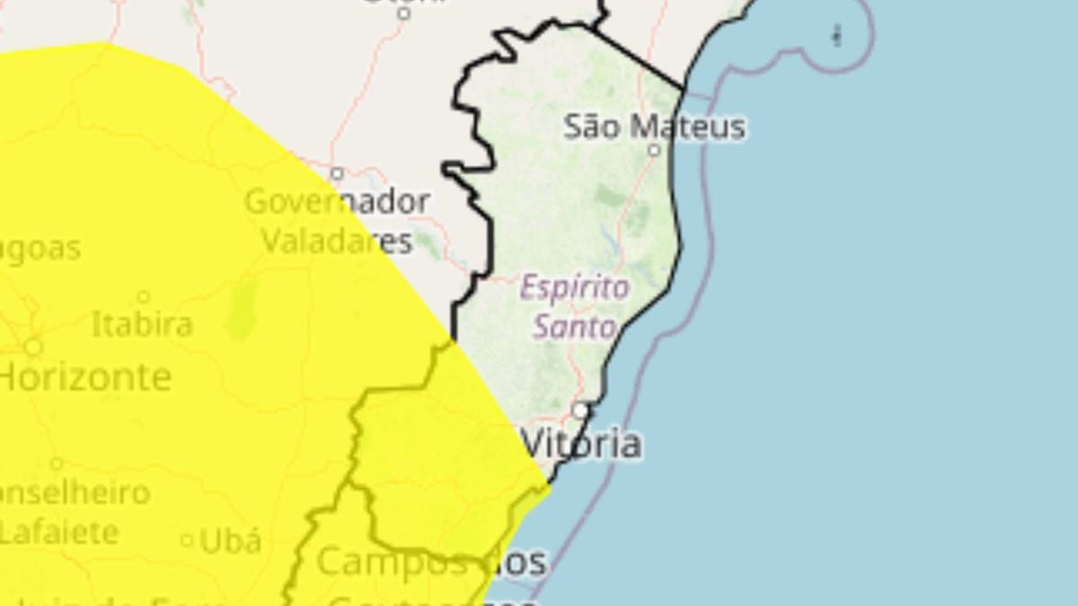 Cidades do Sul do ES recebem mais um alerta de chuva