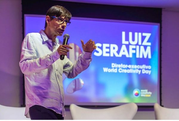 Du Serafim, diretor-executivo do World Creativity Day. Vitória,  Vila Velha e Serra