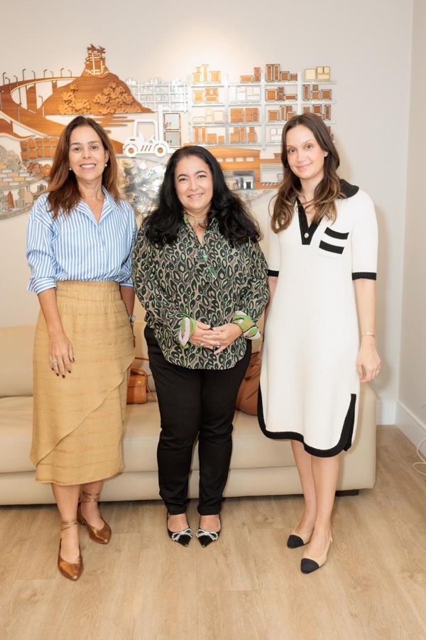 Flávia Abaurre, Angela Takla e Priscila Muro
