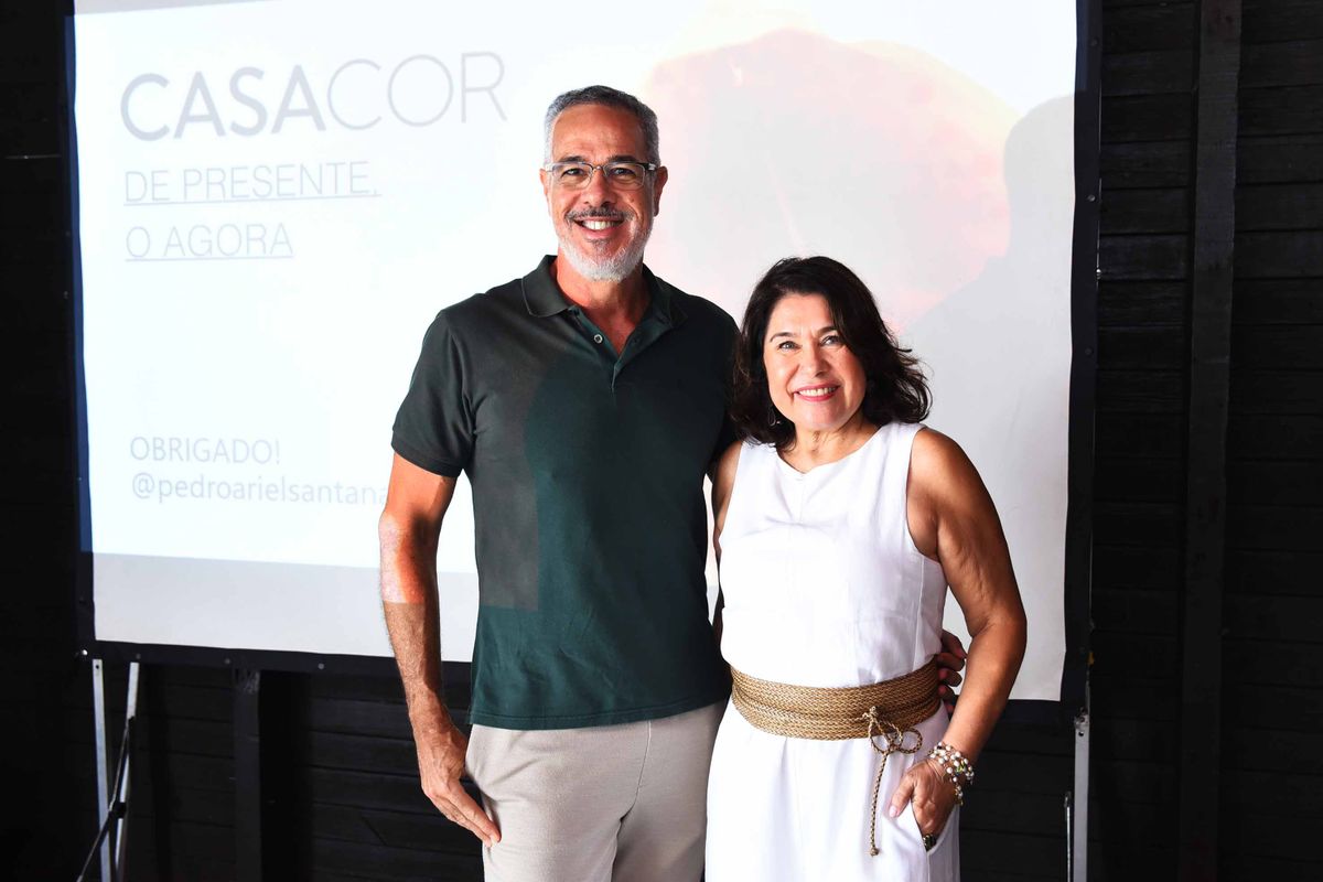 Max Mello e Rita Tristão