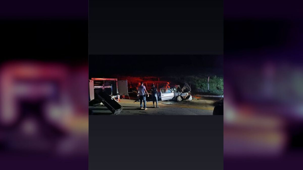 Colisão entre veículos deixa um morto e dois feridos na ES 080 em Colatina