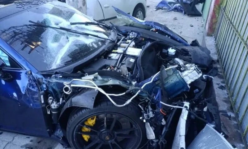Fernando Sastre de Andrade Filho, de 25 anos, fugiu após bater seu Porsche em um Renault Sandero e causar a morte de um motorista de aplicativo