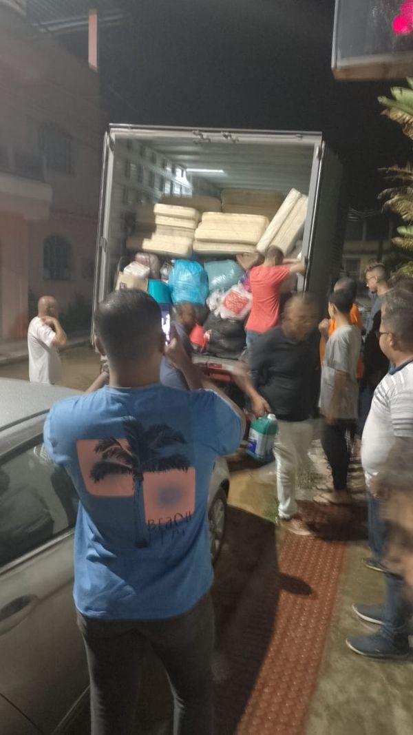 Igreja Cristã Maranata entrega doações no Sul do Estado por Igreja Cristã Maranata/Divulgação