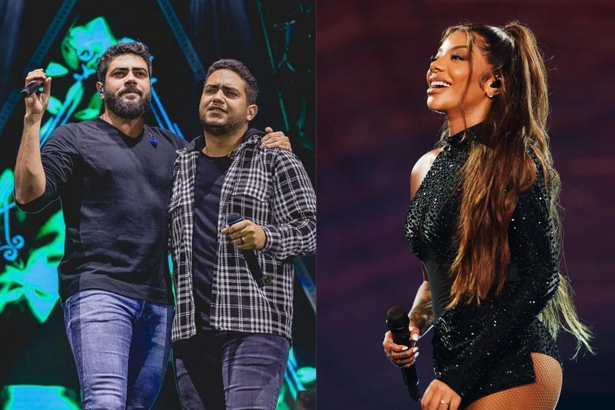 A dupla Henrique e Juliano e a cantora Ludmilla estarão no Festival de Alegre 2024