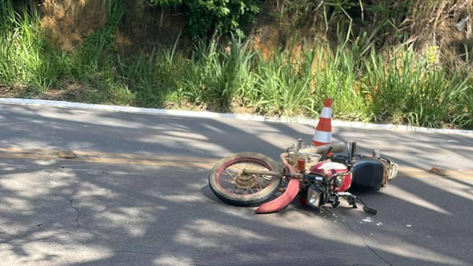 Gelson Leandro Domingos, de 53 anos, morreu em acidente entre a moto que ele conduzia e um carro, no bairro São Cristóvão, na tarde deste sábado (6)