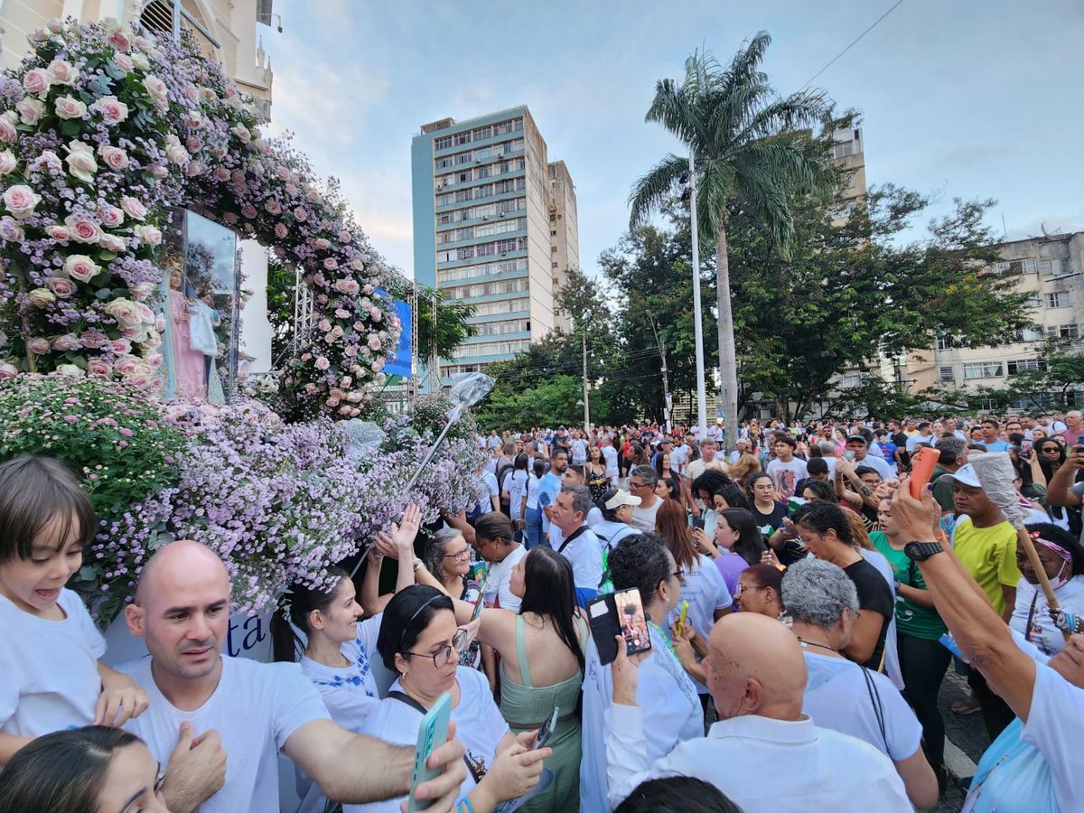 Concentração da Romaria dos Homens da Festa da Penha 2024  por Concentração da Romaria dos Homens da Festa da Penha 2024 