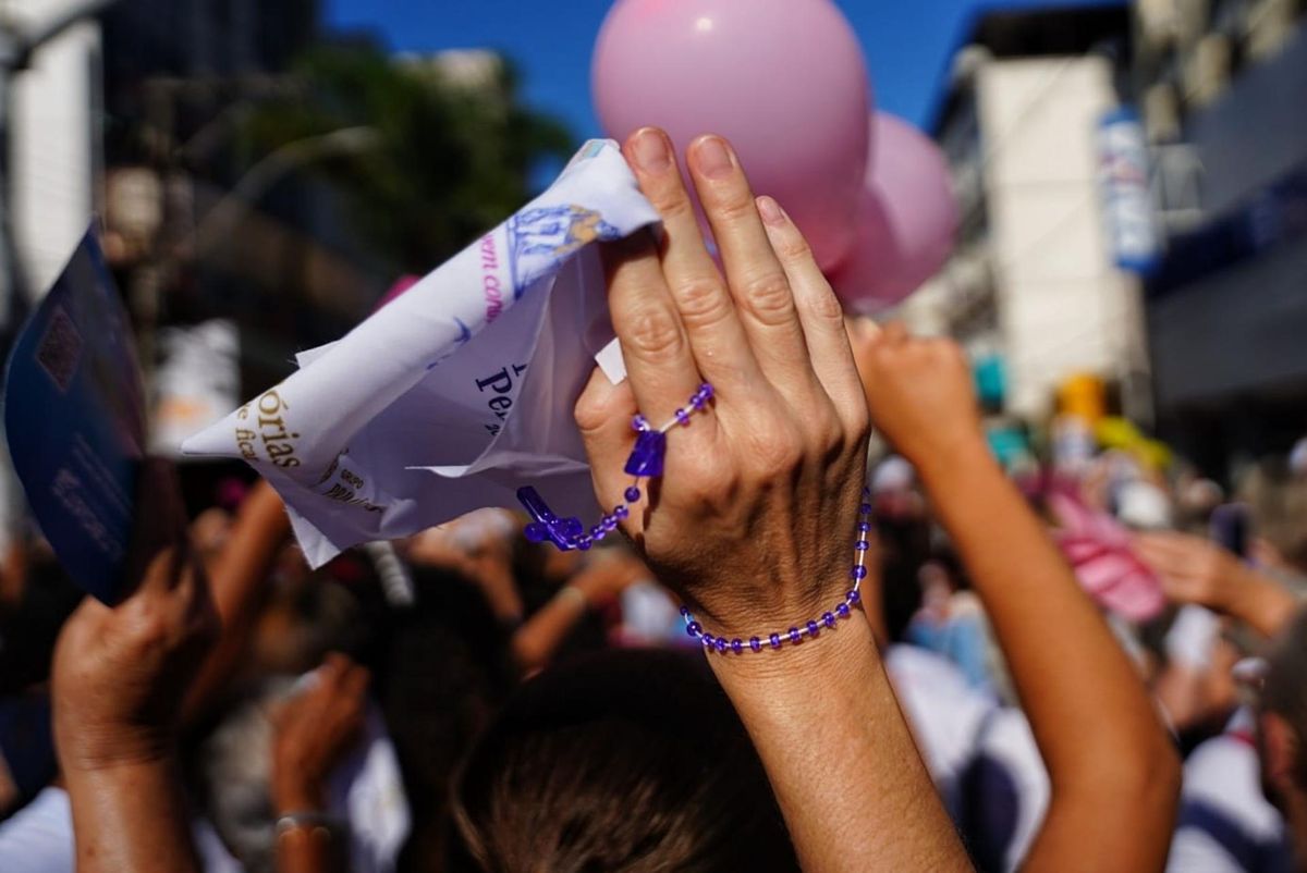 Romaria das Mulheres: parte das celebrações a Nossa Senhora da Penha por Vitor Jubini
