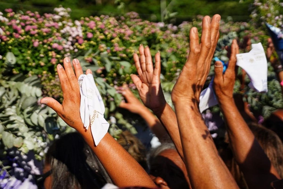 Romaria das Mulheres: parte das celebrações a Nossa Senhora da Penha por Vitor Jubini