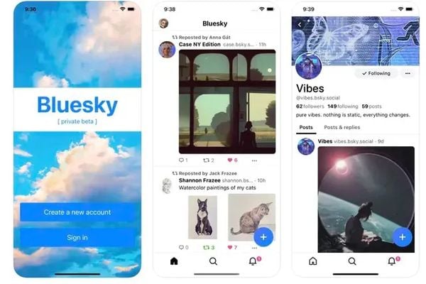 Rede social Bluesky
