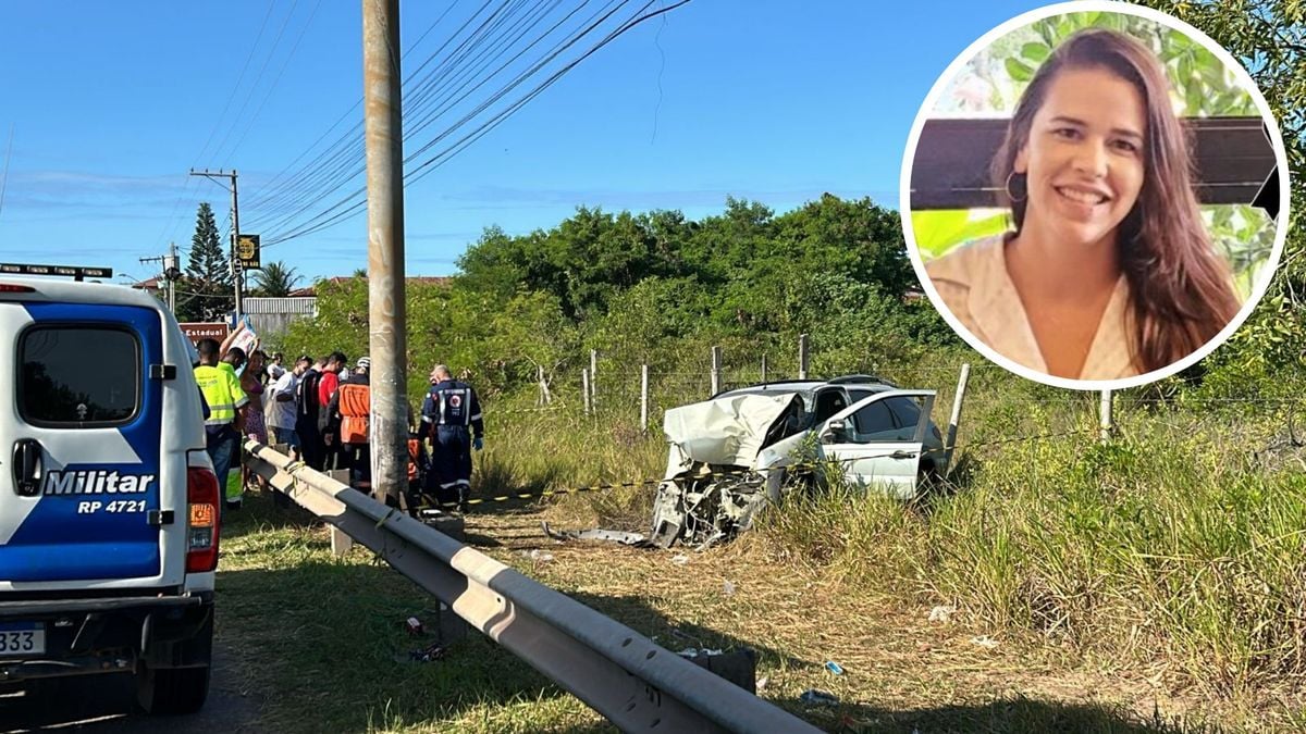 Karla de Alexandre Sanches Martins morreu no acidente de carro na ES 060 (Rodovia do Sol).