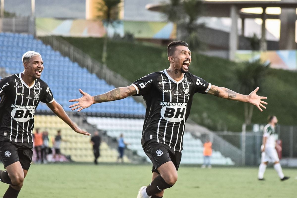 Kieza comemorou bastante o gol marcado diante do Rio Branco-VN