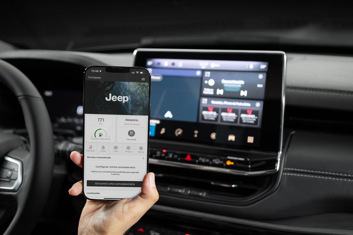 Integração com a plataforma Adventure Intelligence Plus por Jeep/Divulgação