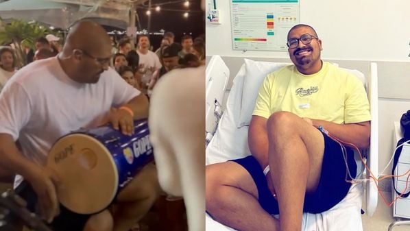 Percussionista Vitor Alves contou para HZ como foi a descoberta do câncer e como a música o fortaleceu no processo
