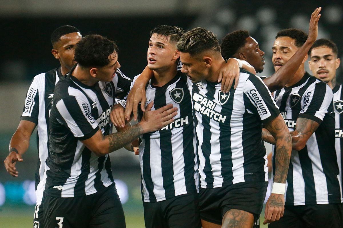 Botafogo venceu o Atlético-GO pelo Brasileirão