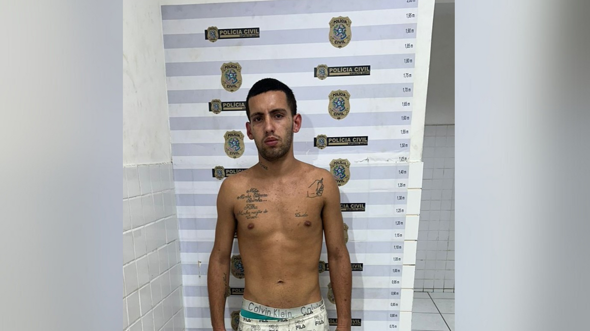 O suspeito, identificado como Lucas Matheus Cesar da Cunha, estava escondido no bairro Novo Horizonte e havia se juntado à facção criminosa do Espírito Santo.