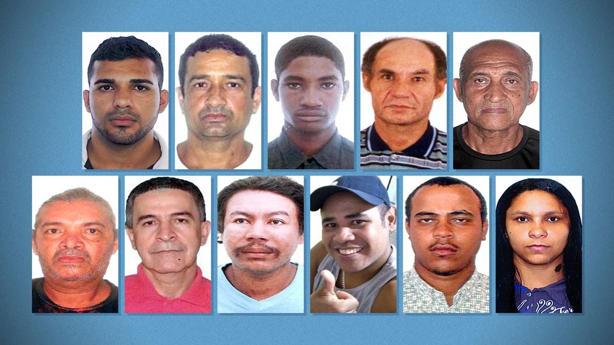 Os outros 22 foragidos são suspeitos de praticarem crimes diversos por Divulgação/Sesp