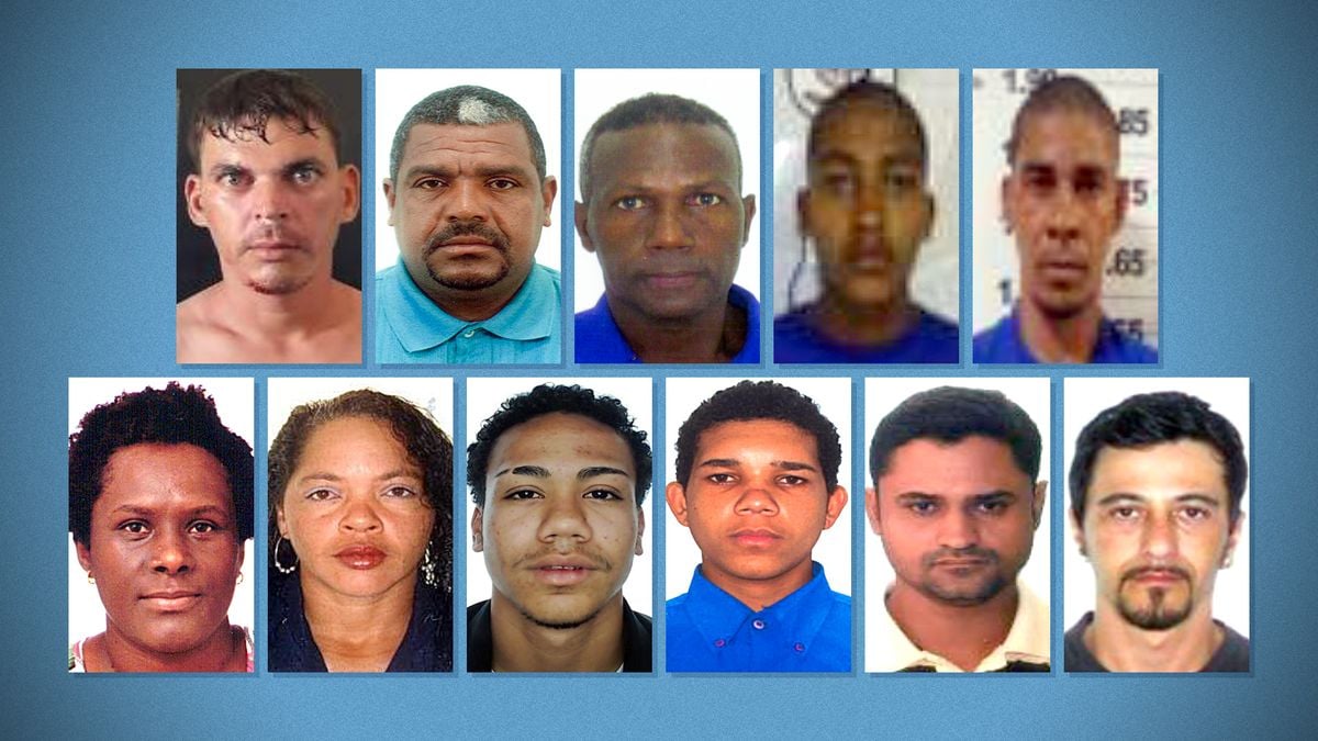 Os outros 22 foragidos são suspeitos de praticarem crimes diversos por Divulgação/Sesp