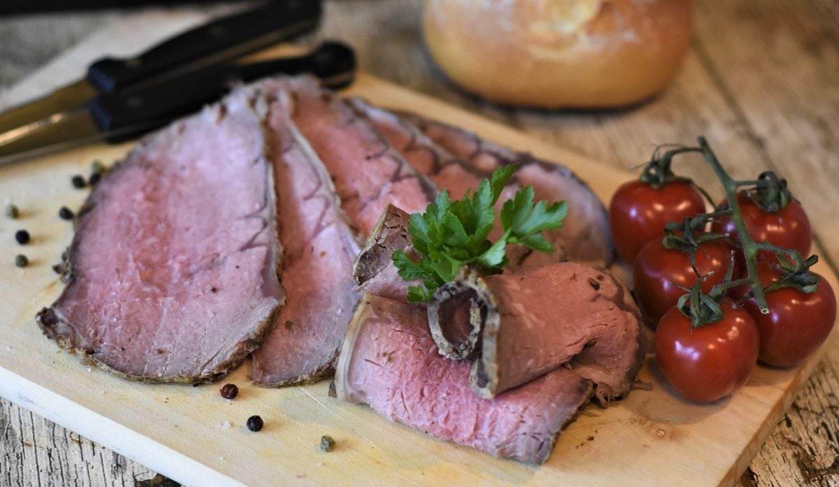 A receita de hoje é de Rosbife!