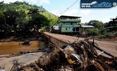 Cidade na Região Sul do Espírito Santo foi devastada por fortes chuvas que deixaram casas e lojas debaixo d'água, em 22 de março deste ano. Estragos ainda são visíveis e recuperação é lenta