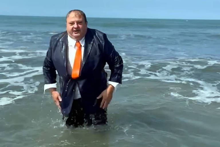 Em vídeo na praia, chef afirma que em seu estabelecimento deve-se vestir terno